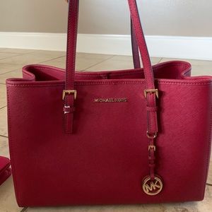 MICHAEL KORS Red Tote bag